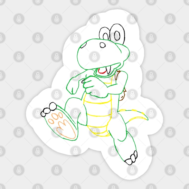 Croc Sticker by PhantomClothing